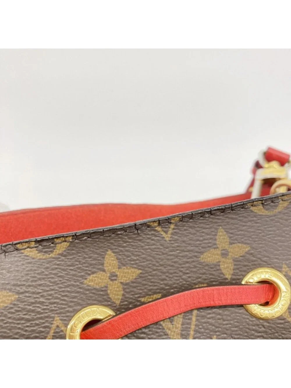 Louis Vuitton Shoulder Bag Monogram Neo Noe Coquelicot